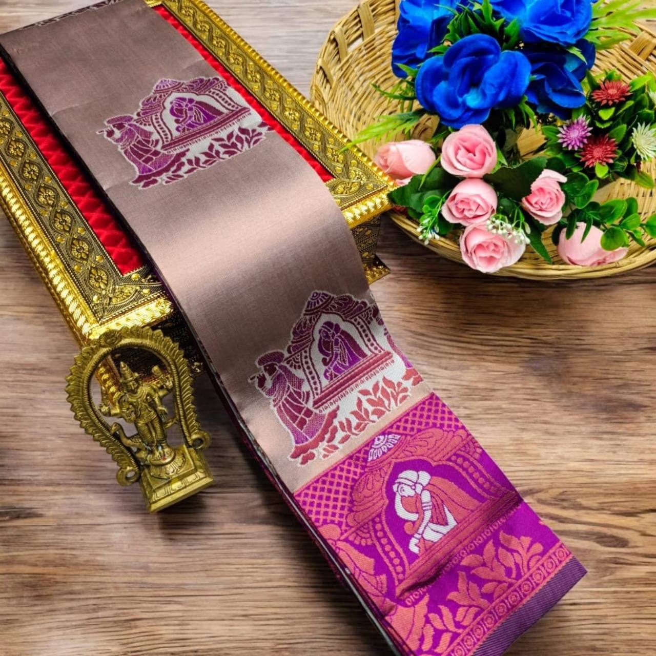 Kubera Elite Meena Fancy Light Weight Silk Sarees