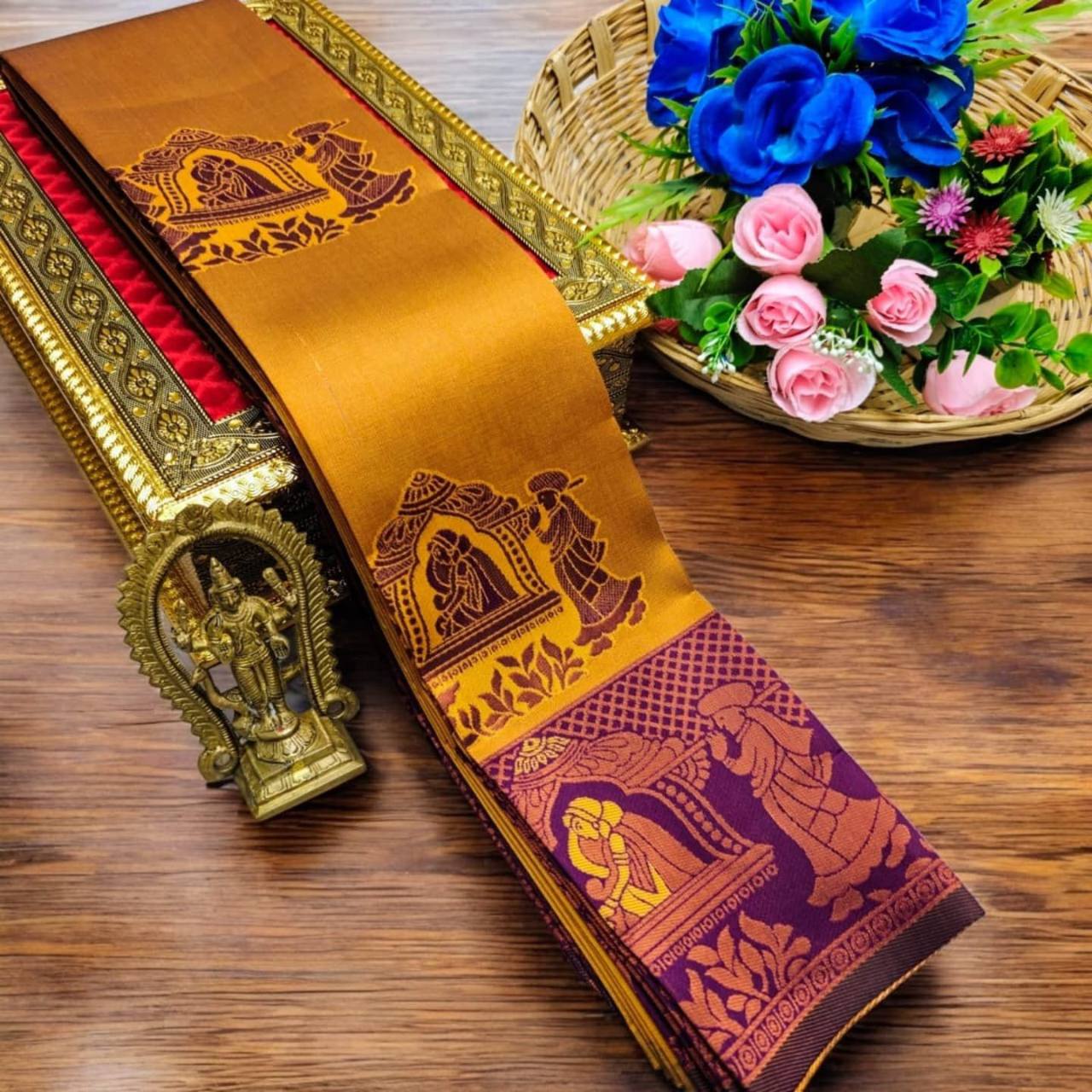 Kubera Elite Meena Fancy Light Weight Silk Sarees