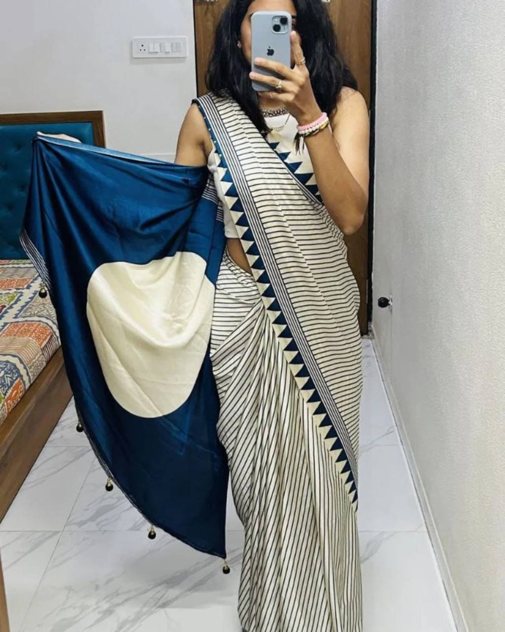 New Launching Pure Gajji Soft Silk saree