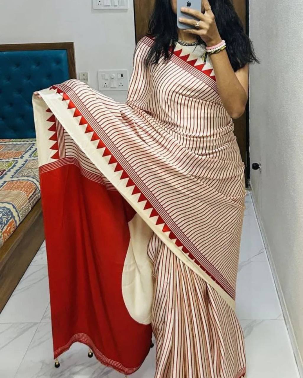 New Launching Pure Gajji Soft Silk saree