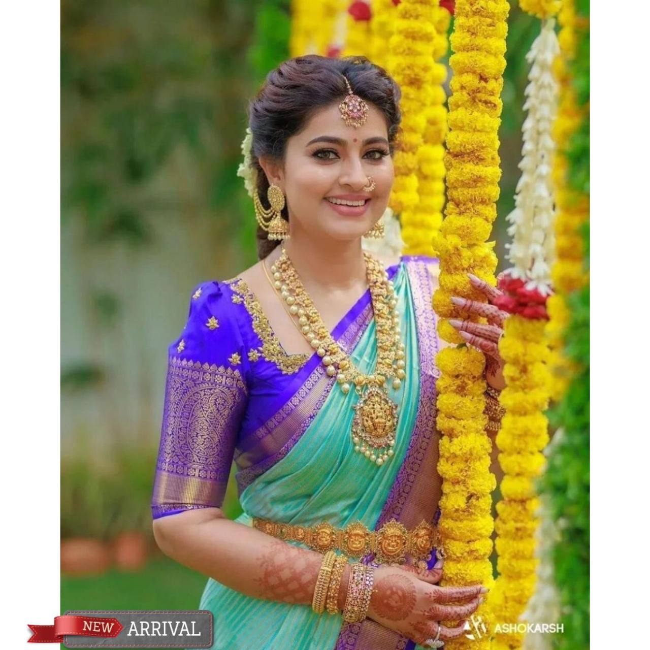 Beautiful Art Silk Jacquard Border Saree