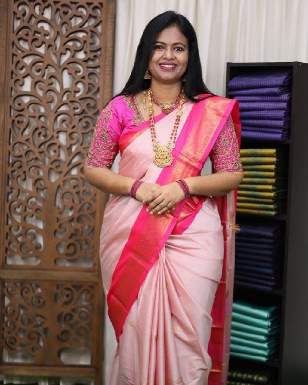 New Lounching Beautiful Cotton Silk Saree