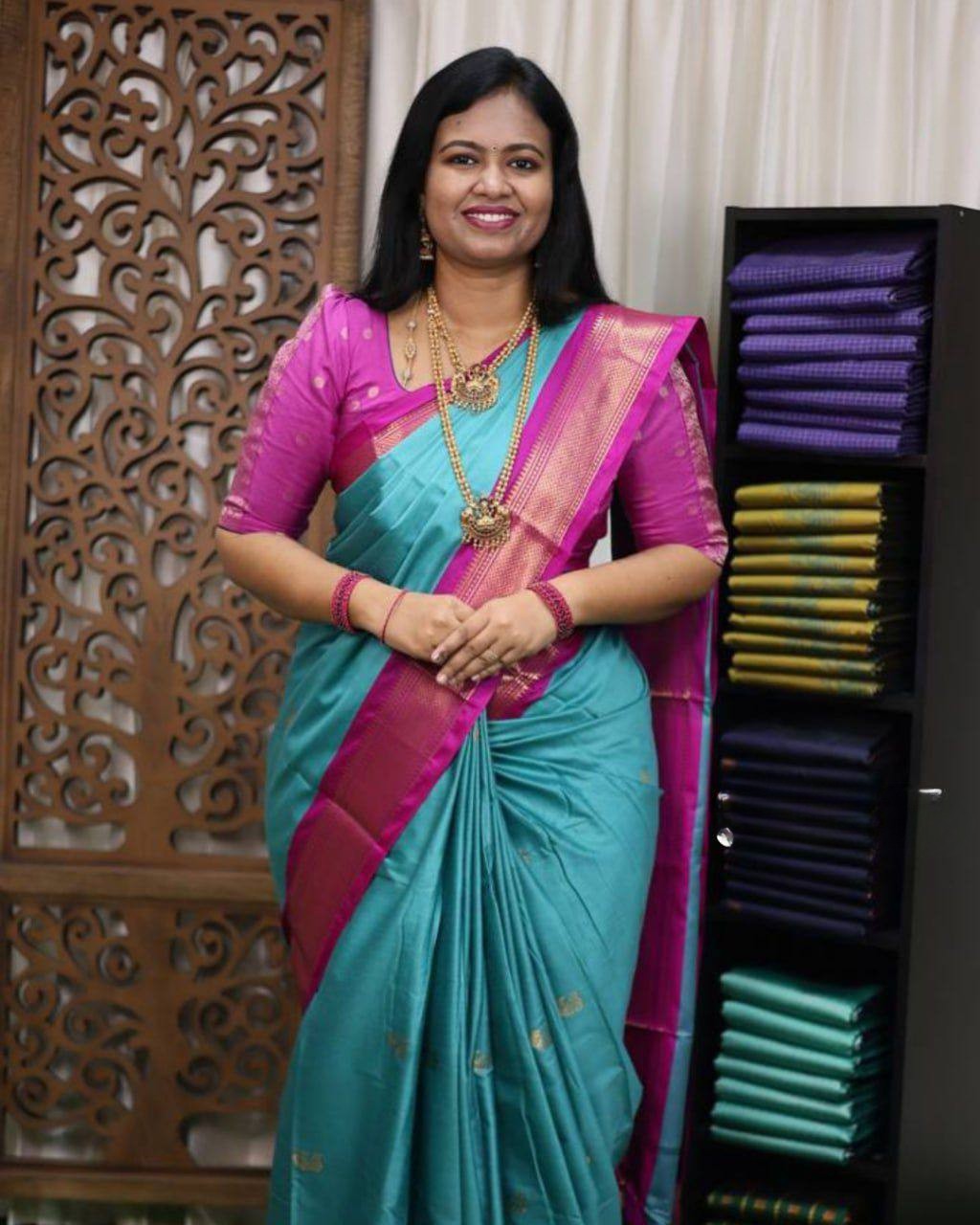 New Lounching Beautiful Cotton Silk Saree
