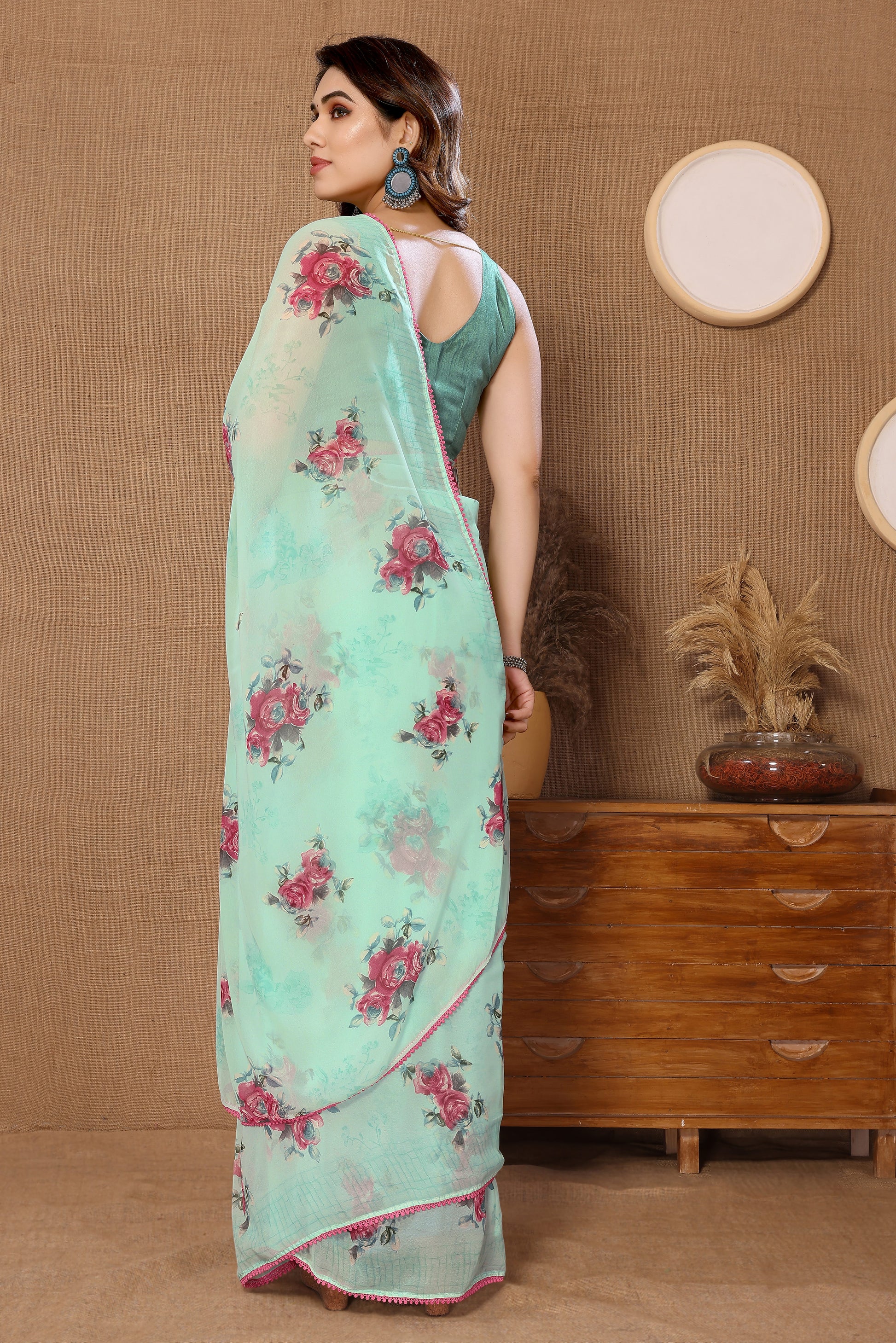 Stylish Pre-Stitched Ready Saree for Women