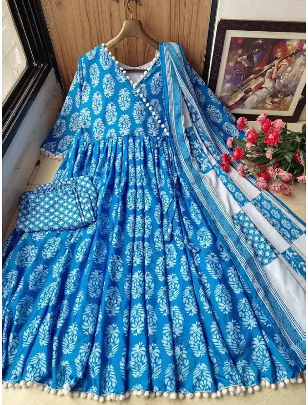 Presenting New Designer Kurti Pant With Dupatta Collection
