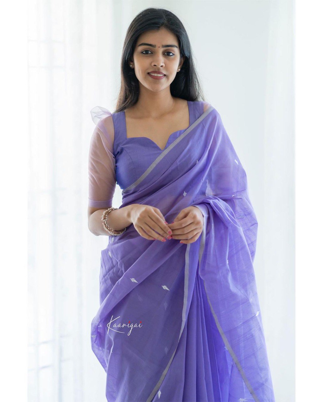 Soft Lilan Slab Saree – Perfect for Festive and Cultural Celebrations