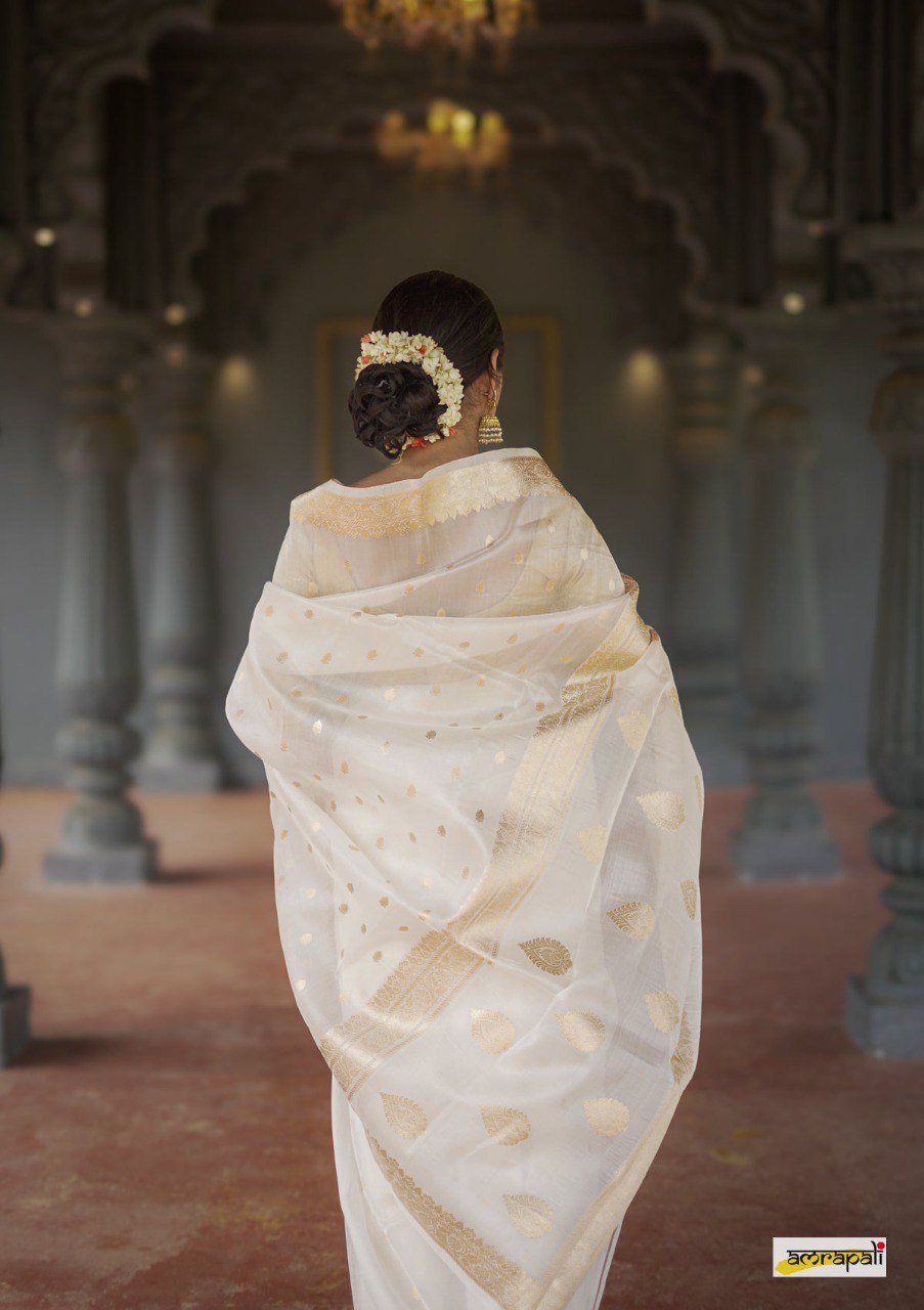 Lilaan Soft Slab Cotton Saree with Rich Weaving Blouse Elegant & Comfortable