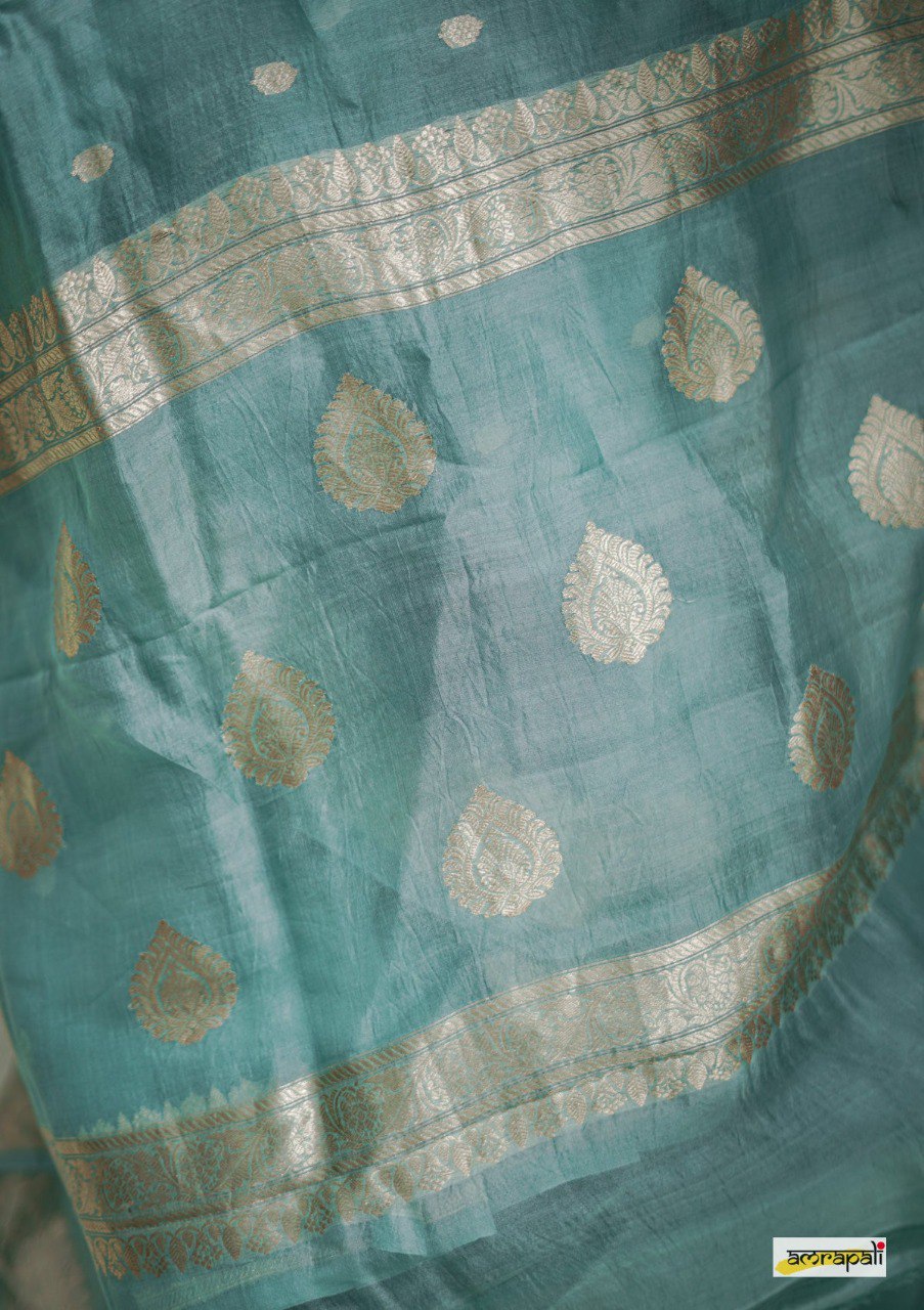 Lilaan Soft Slab Cotton Saree with Rich Weaving Blouse Elegant & Comfortable