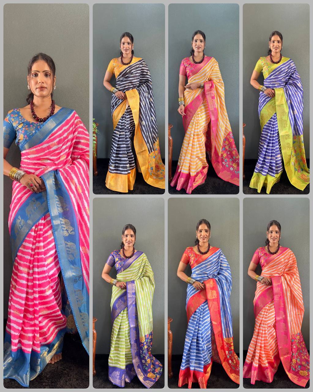 New Launching Dola Silk Sarees For Summer