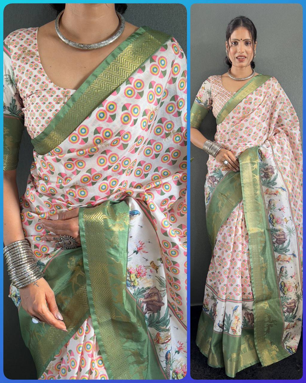 New Launching Dola Silk Saree