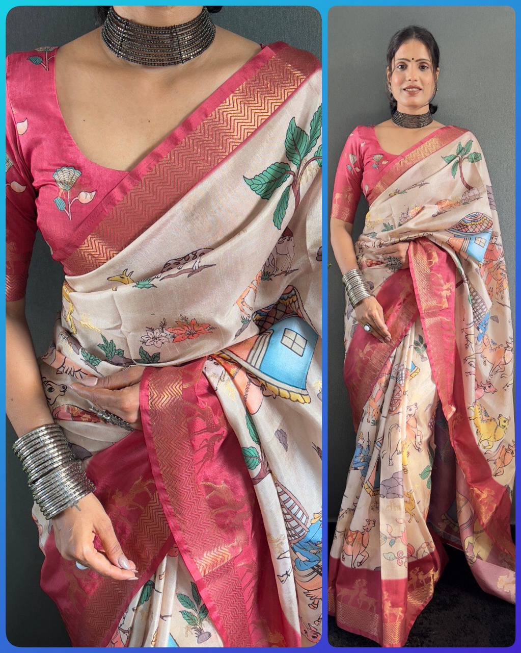 New Launching Dola Silk Saree