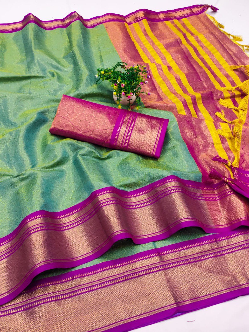 New Launching Kanchivaram Silk Saree
