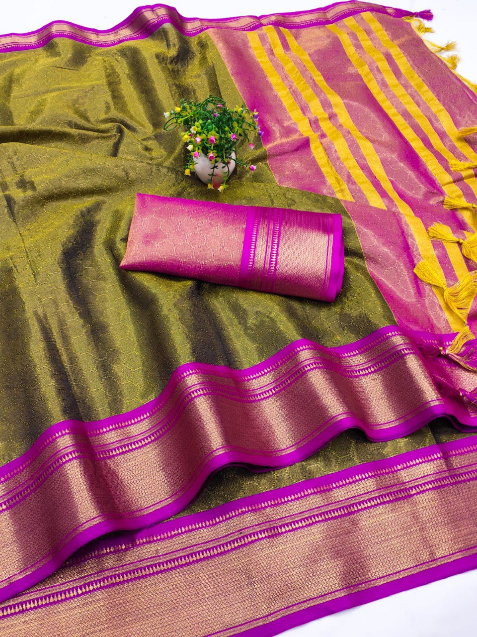 New Launching Kanchivaram Silk Saree
