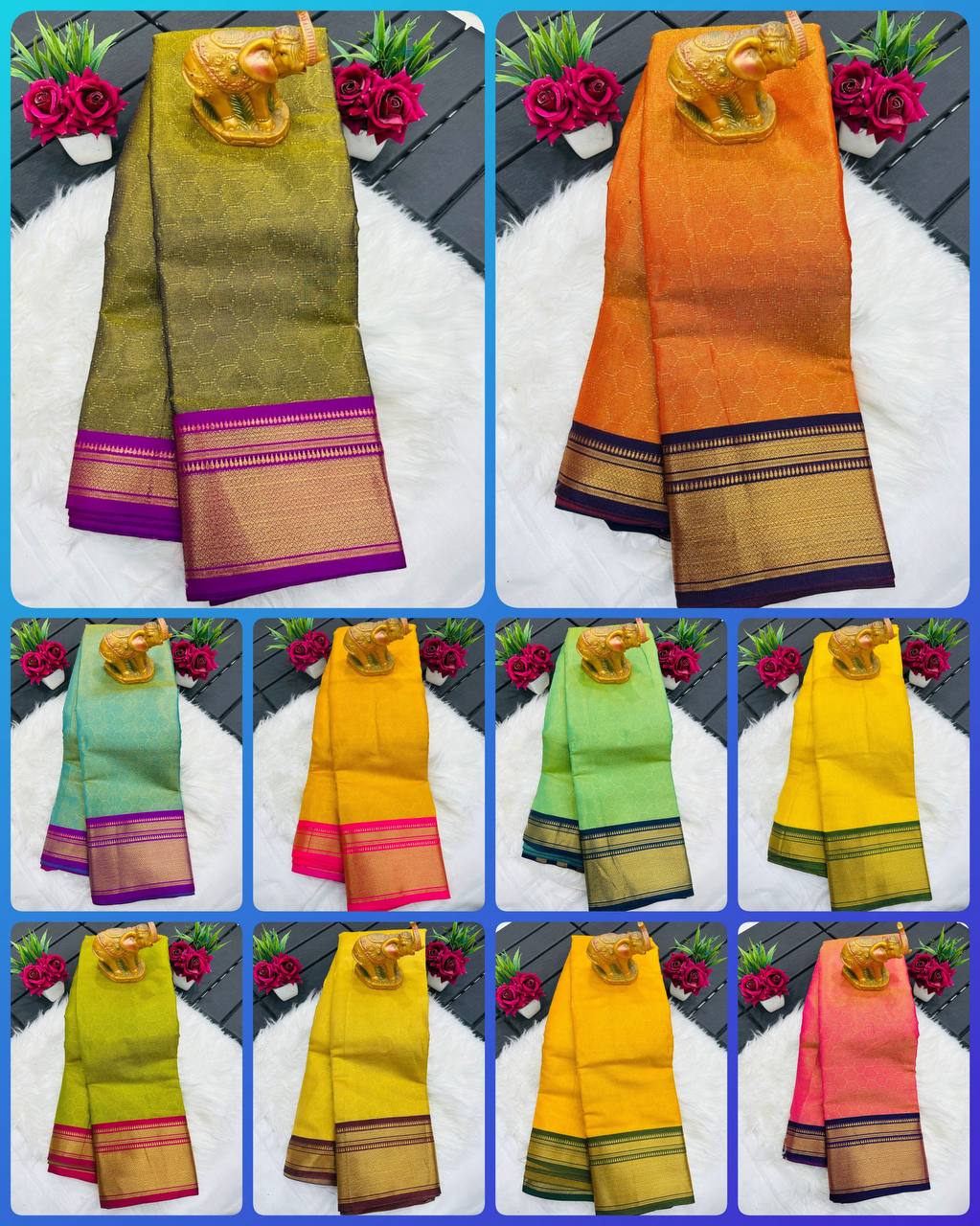 New Launching Kanchivaram Silk Saree