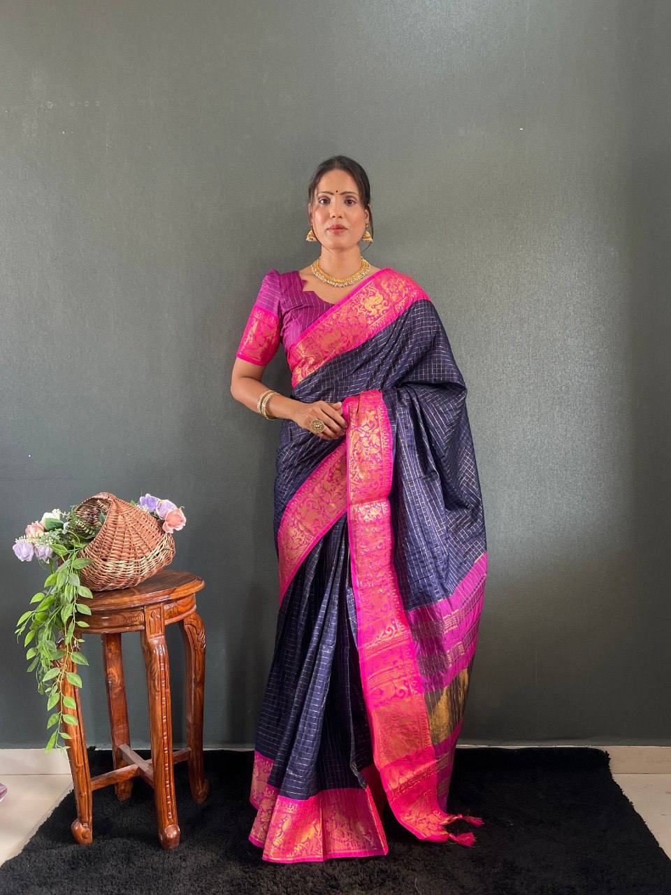 We Launching mercerised cotton silk in Exclusive border Self Viweing design