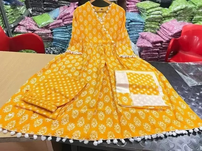 Presenting New Designer Kurti Pant With Dupatta Collection